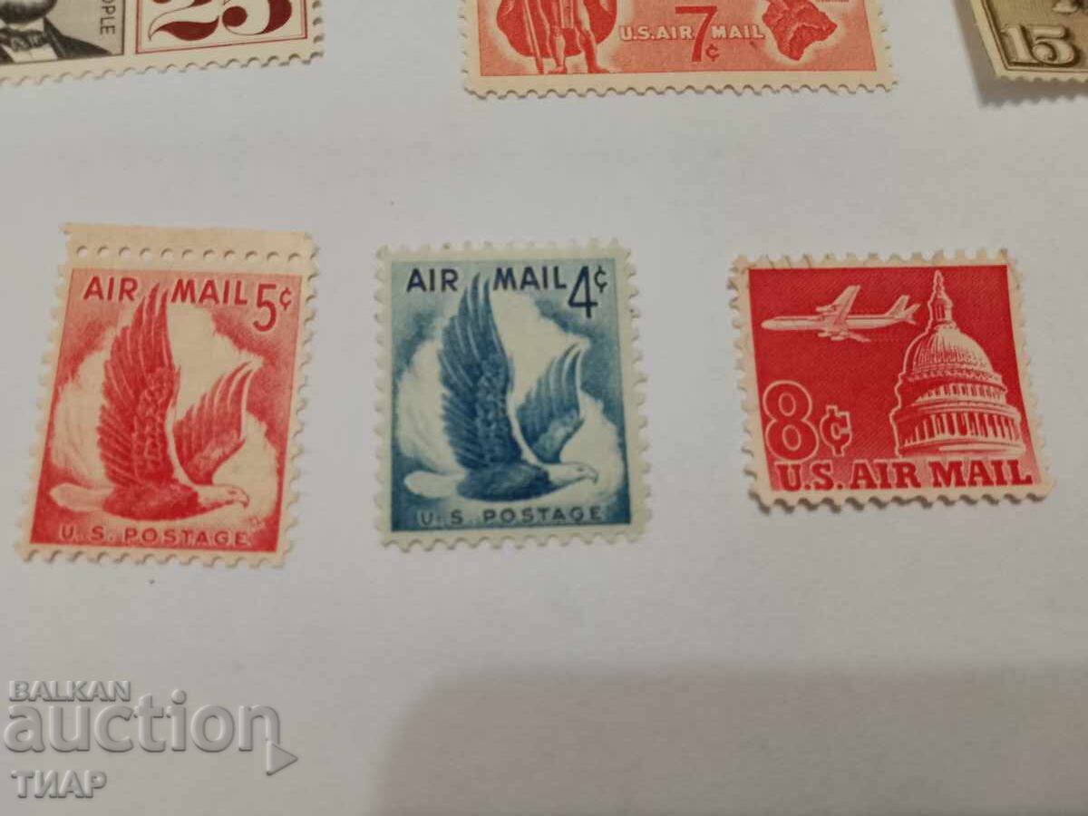 Delivery of US Postage Stamps Air Mail - $0.01 Delivery of US Postage Stamps Air Mail - $0.01