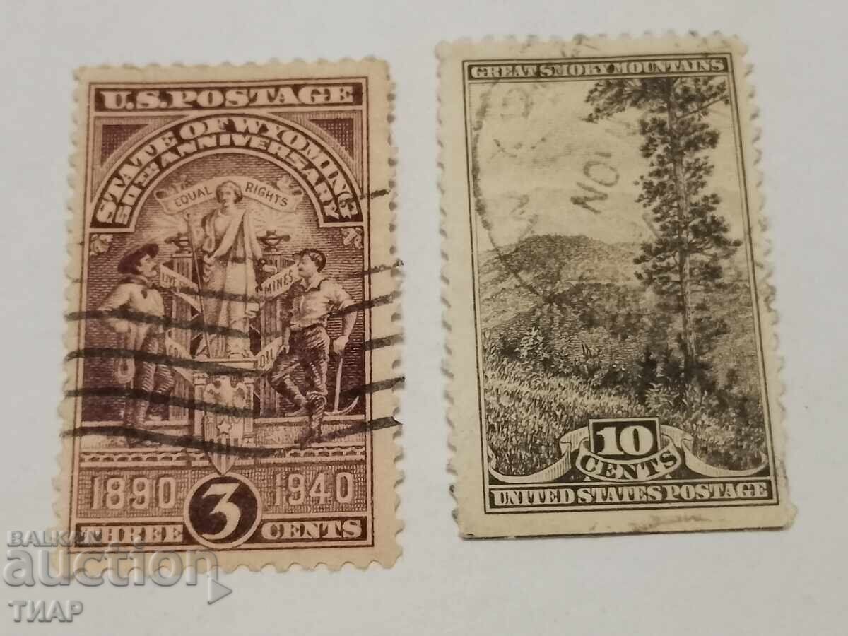Postage stamps USA -0.01 cents Postage stamps USA -0.01 cents
