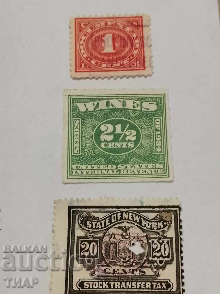 Postage stamps USA -0.01 cents