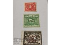 timbre poștale SUA -0,01 cenți