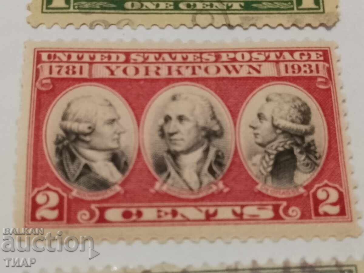 Postage stamps USA -0.01 cents with price 2.50 BGN | € 1.28