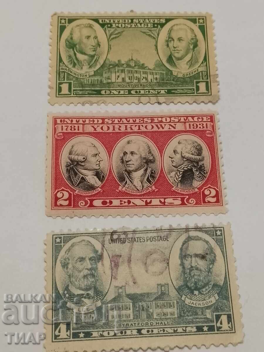 Postage stamps USA -0.01 cents