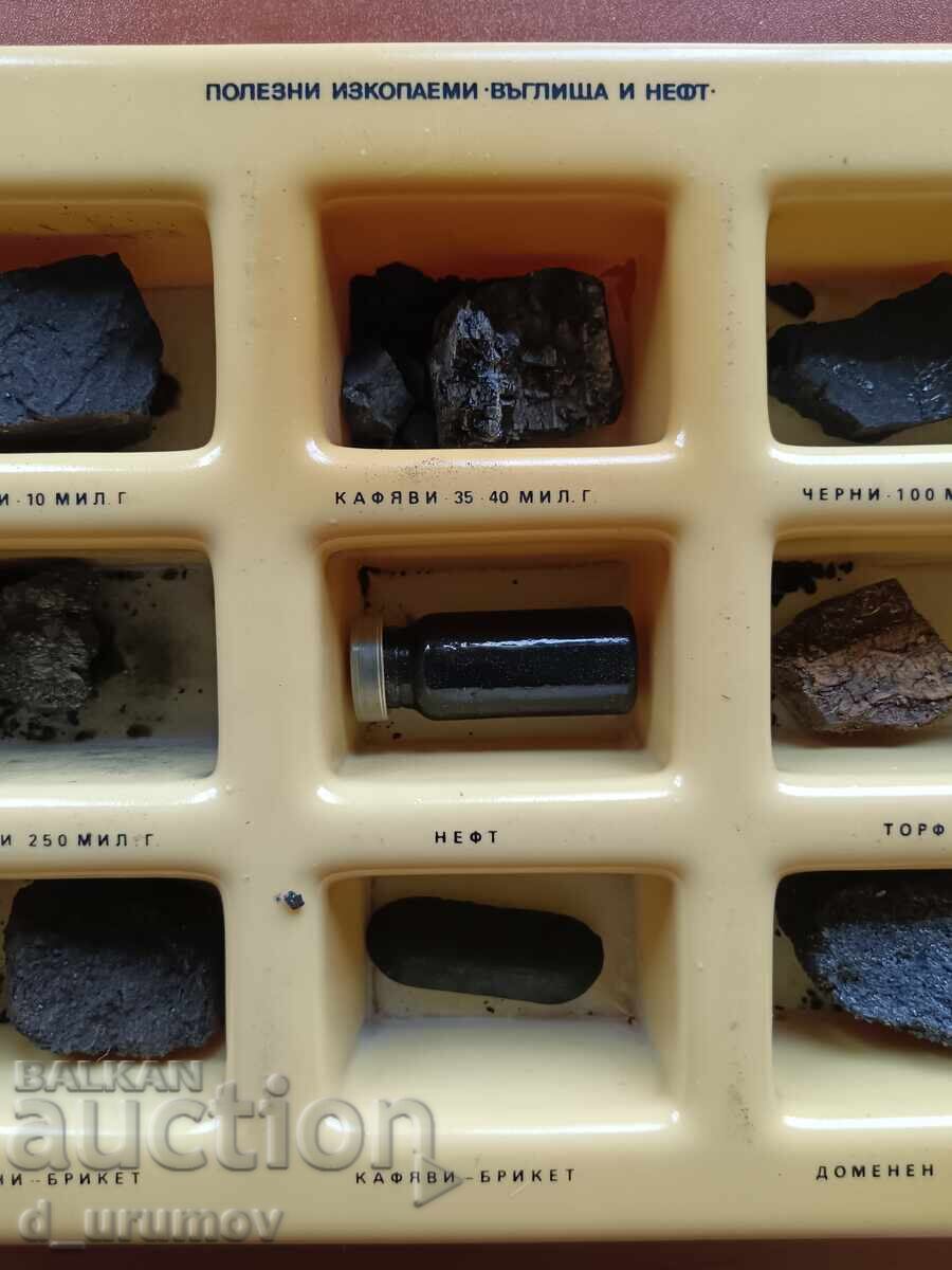 Licitație Colecție veche de manuale de geografie – „Resurse minerale – Cărbune"