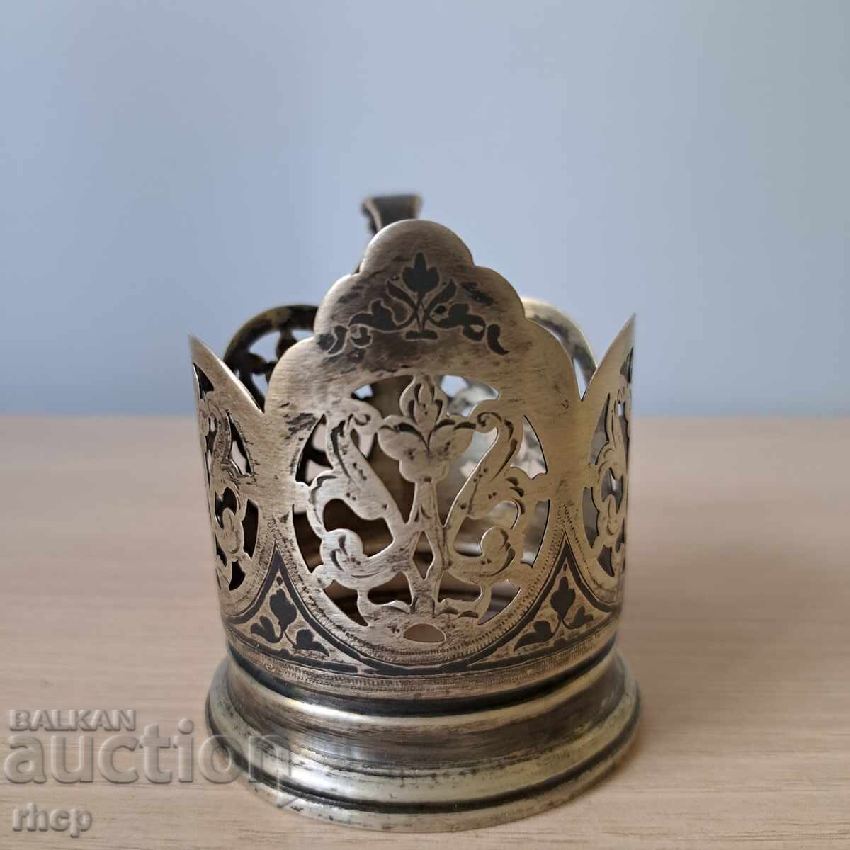 Argint și niel Cubaçi suport pahar argint 875 cu preț € 75.00 | 146.69 BGN
