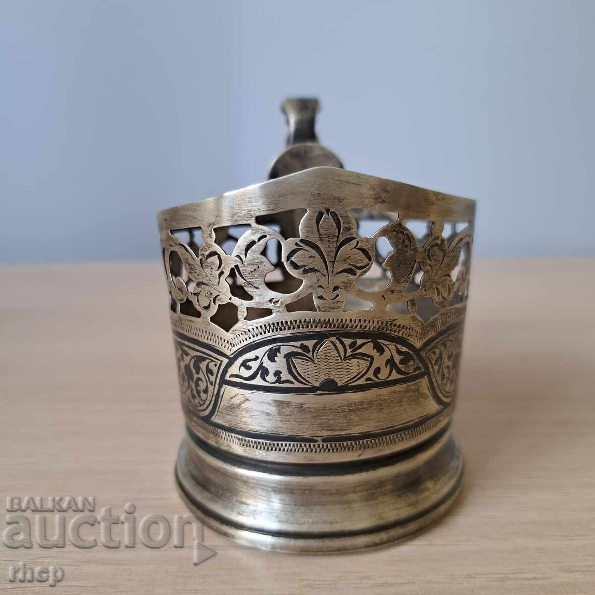 Argint și niel Cubaçi suport pahar argint 875 cu preț € 75.00 | 146.69 BGN