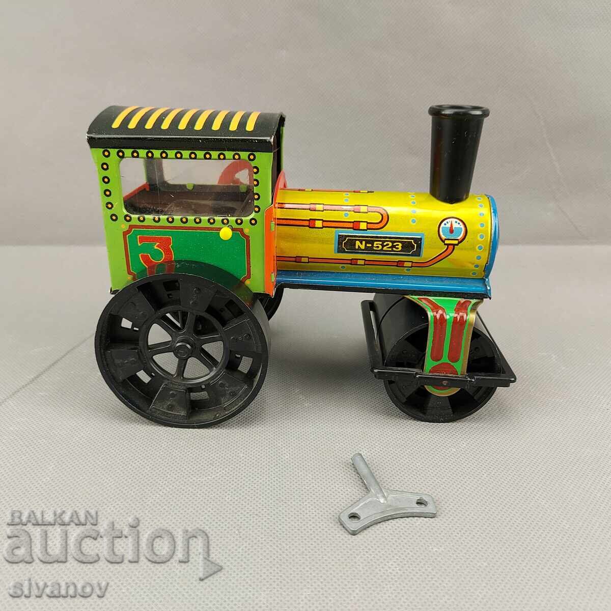 Old toy steamroller metal No. 523 KDM Czechoslovakia #3584 with price 29.99 BGN | € 15.33 Old toy steamroller metal No. 523 KDM Czechoslovakia #3584 with price 29.99 BGN | € 15.33