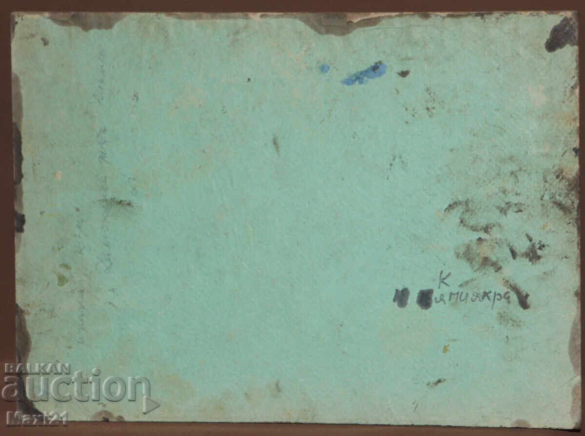 Σχέδιο αθλητικής αφίσας με γκουάς σε χαρτόνι - 7