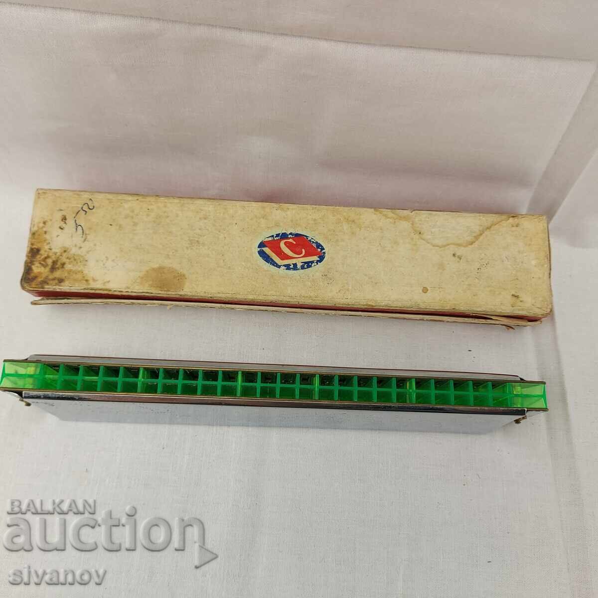 Licitație Acordeon vechi Shanghai 48 găuri fabricat în China #3600