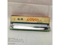 Acordeon vechi Shanghai 48 găuri fabricat în China #3600