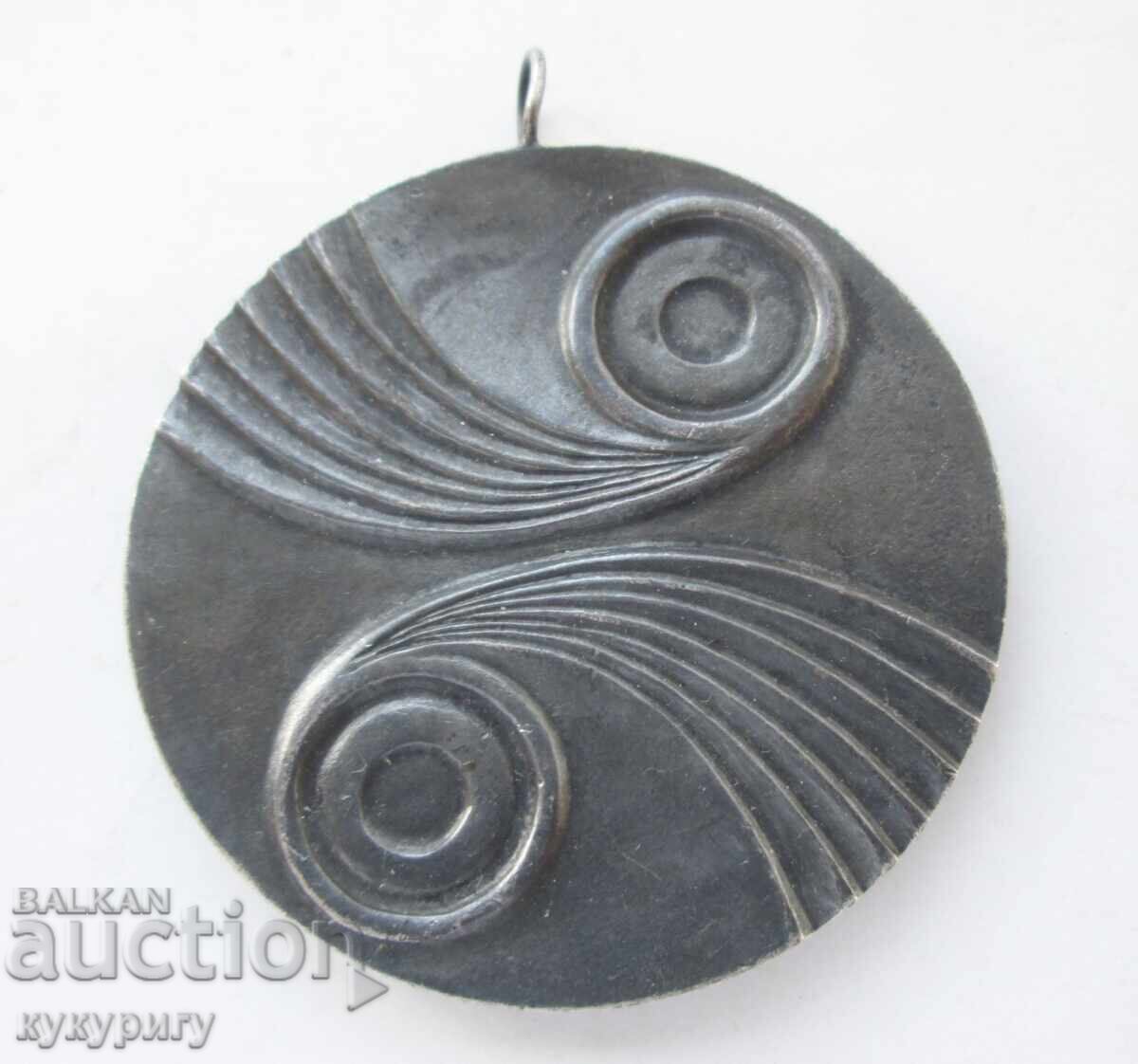 Стар Соц ловен ловджийски медал БЛРС Ловна Стрелба НРБ