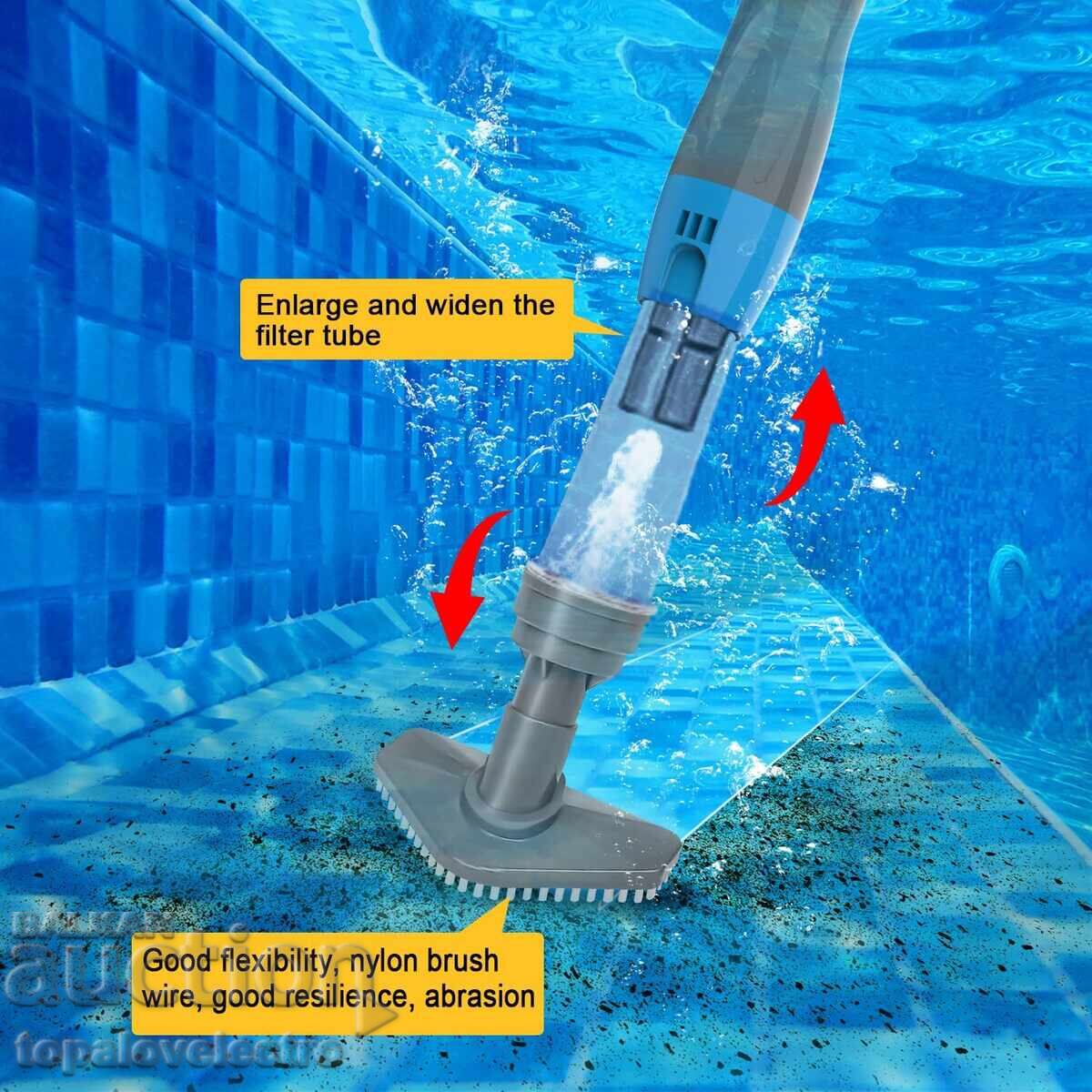 Auction  PoolyPoly 3 in 1 Cordless Pool Vacuum Cleaner