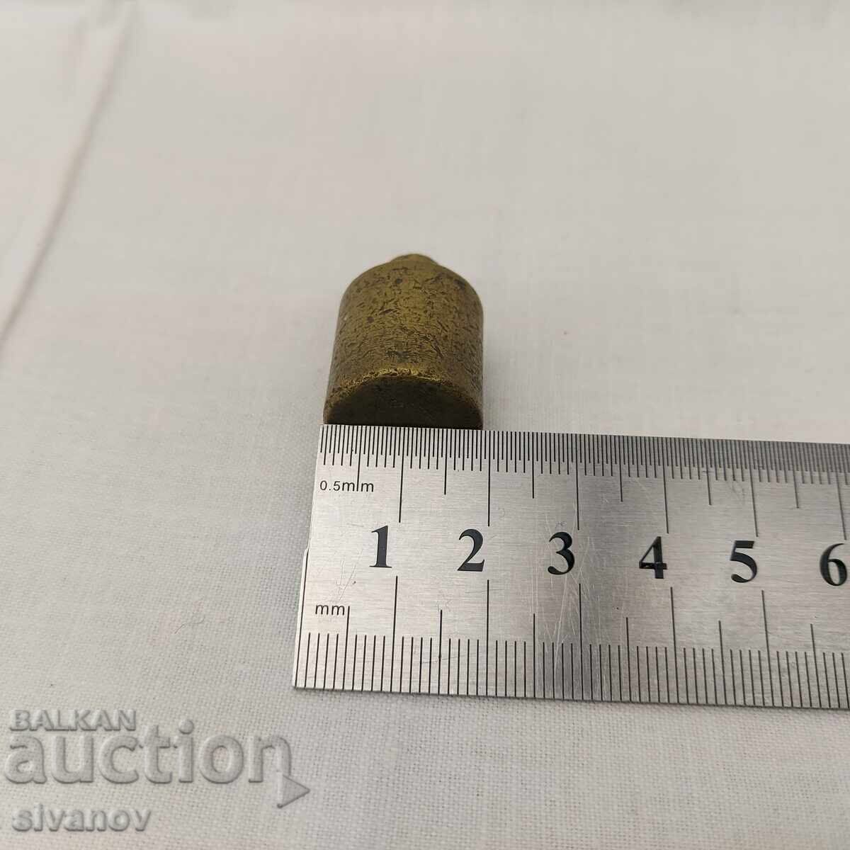 Veche greutate de bronz 50 gr. greutate pentru cântar #3604 - 7