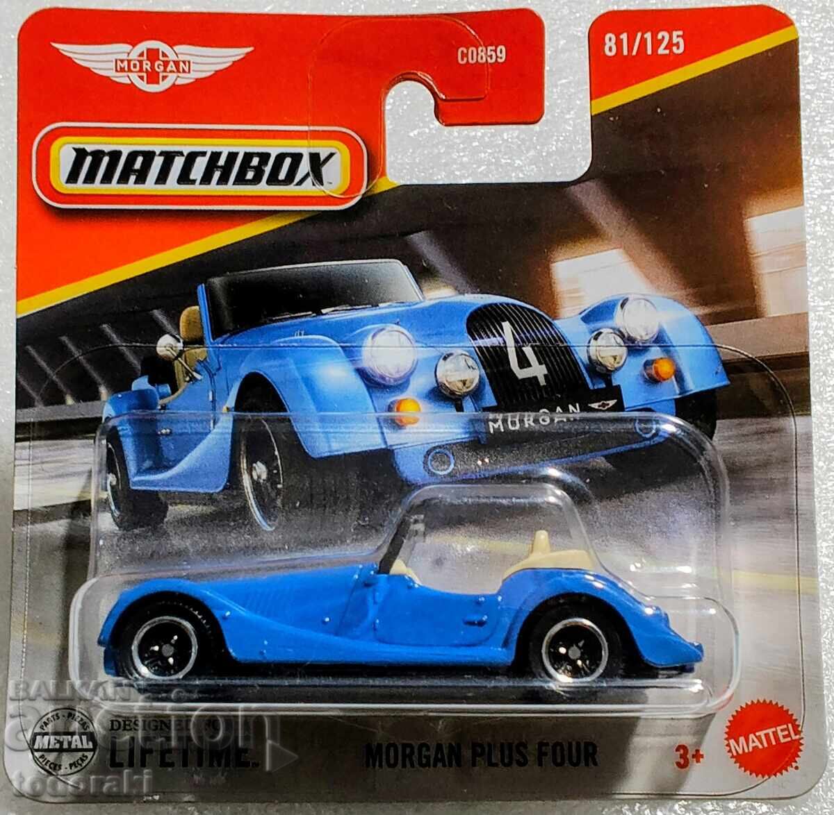 Matchbox Morgan Plus Four 1:64 Morgan Matchbox Car