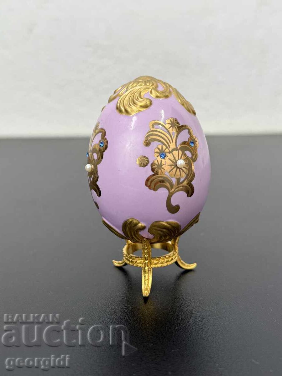 Licitație Ou de porțelan de colecție - Franklin Mint. Nr. 7553