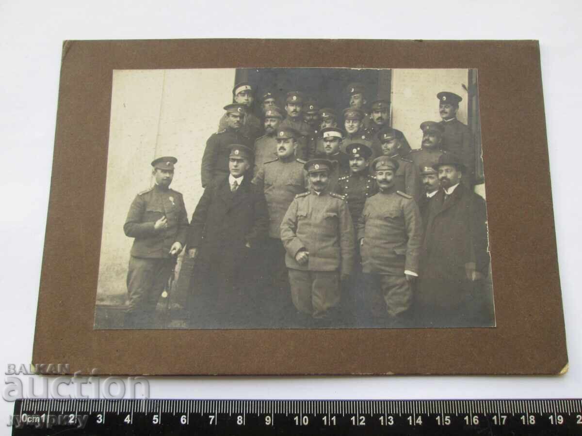 Old military photo, military, hard cardboard, studio, Niš - 5 Old military photo, military, hard cardboard, studio, Niš - 5