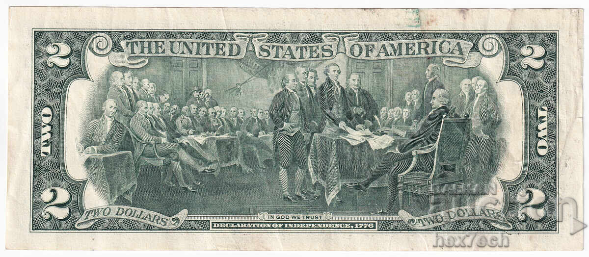 Δημοπρασία ❤️ ⭐ ΗΠΑ 2017 2 δολάρια Σαν Φρανσίσκο L ⭐ ❤️