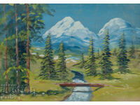 Όμορφη εικόνα δασικού τοπίου γκουάς