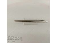 Parker Flighter Brushed Steel Ballpoint Pen IC Made in USA #3664