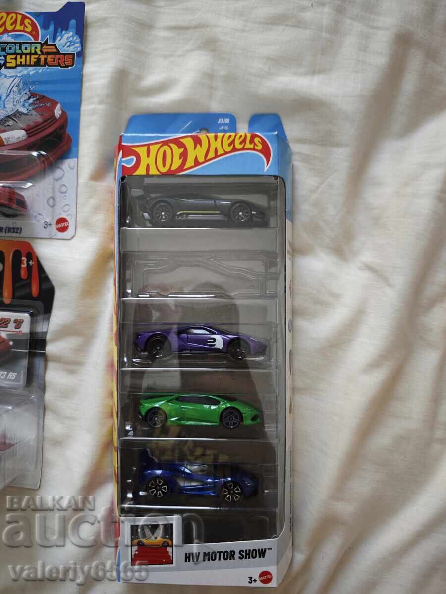 4 buc. Hot Wheels, noi 4 buc. Hot Wheels, noi
