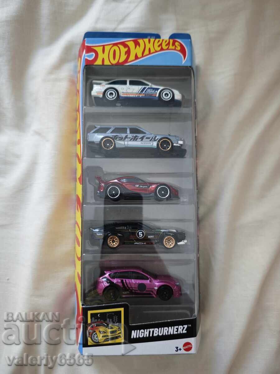 Hot Wheels 5-pack Nightburnerz Hot Wheels 5-pack Nightburnerz