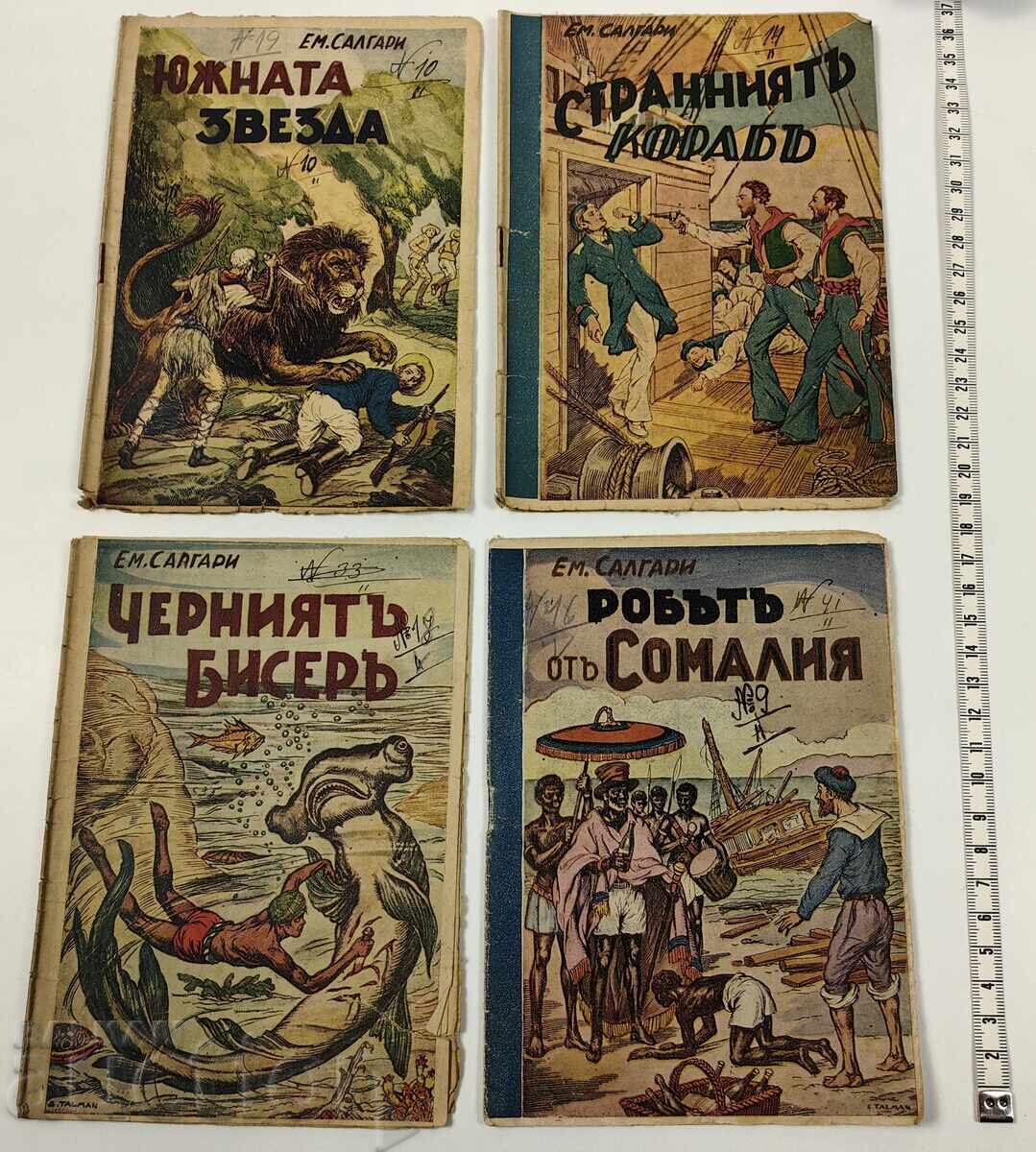 Lot of Emilio Salgari books Kingdom Bulgaria Lot of Emilio Salgari books Kingdom Bulgaria