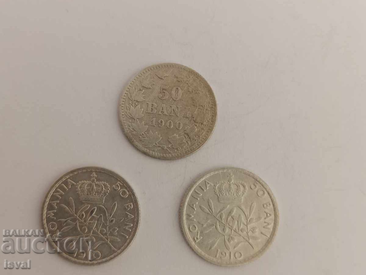 50 bani - 1900,1910g. - Λοτ