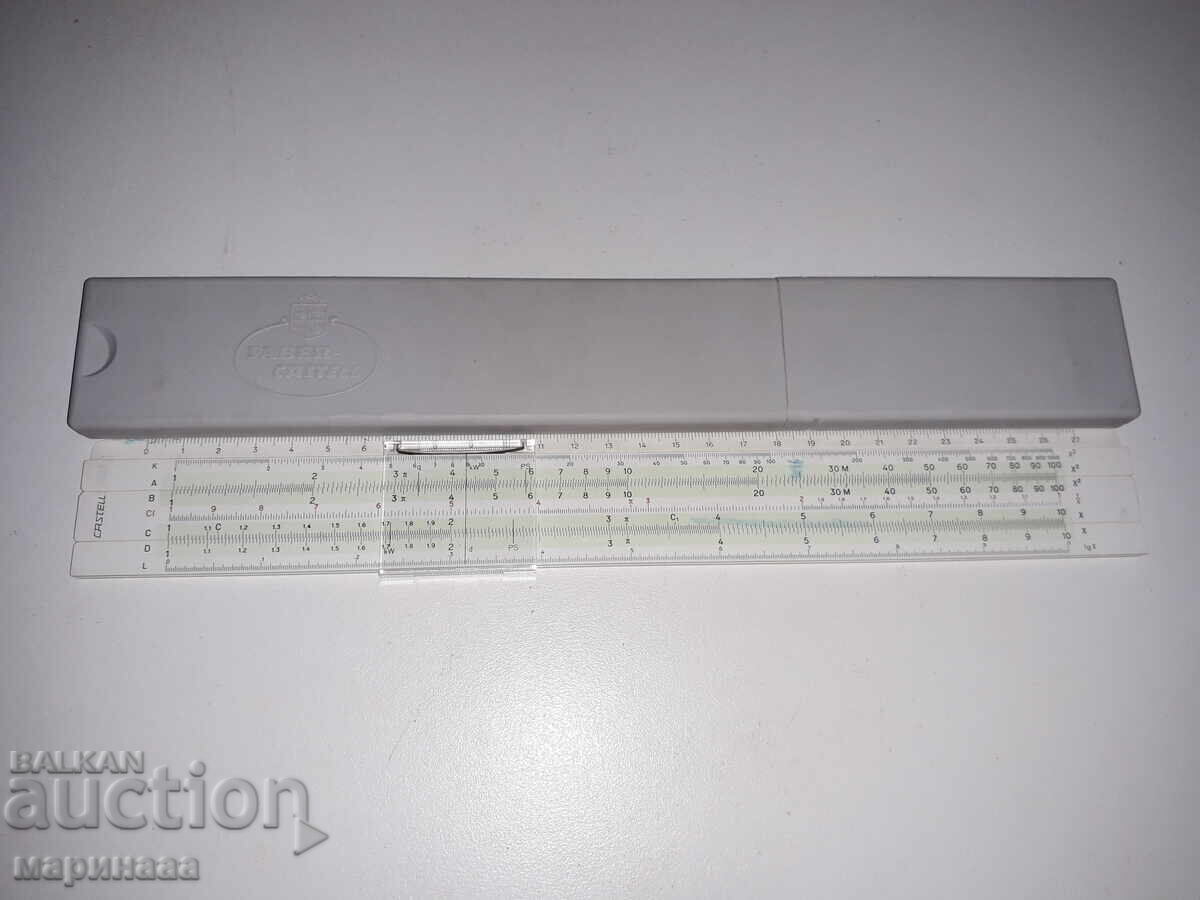 LINIE LOGARITMICĂ. ''FABER-CASTELL'' GERMANIA LINIE LOGARITMICĂ. ''FABER-CASTELL'' GERMANIA