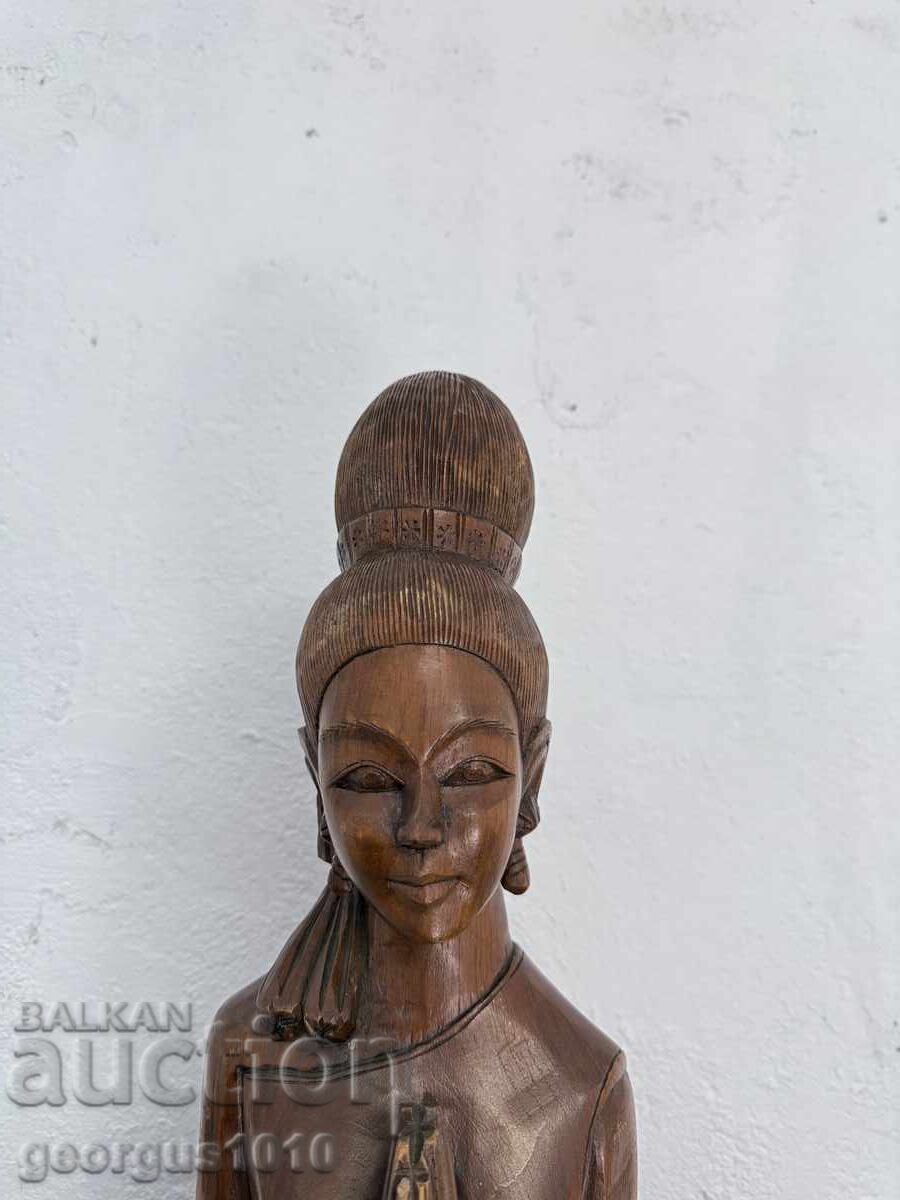 Ταϊλανδέζικο ξύλινο ειδώλιο Νο. 7558 με τιμή 300.00 BGN | € 153.39