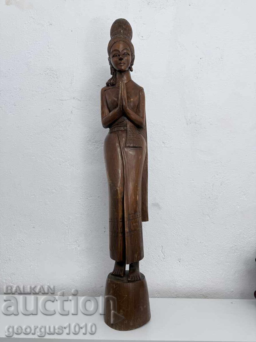 Ταϊλανδέζικο ξύλινο ειδώλιο Νο. 7558