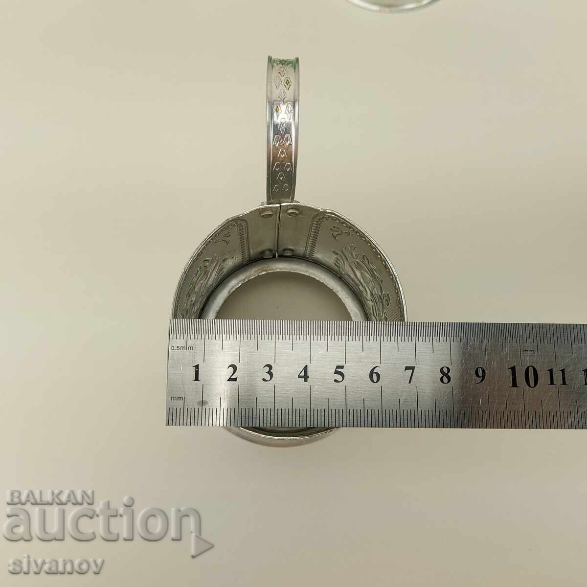 Set vechi sovietic rusesc de 5 suporturi pentru cești #4238 - 7