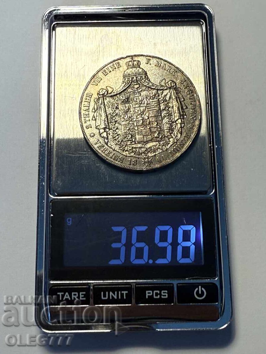 Δημοπρασία 2 Τάληρα (3 1/2 Γκίλντεν) 1844 Γερμανία (Πρωσία) WILHELM IV