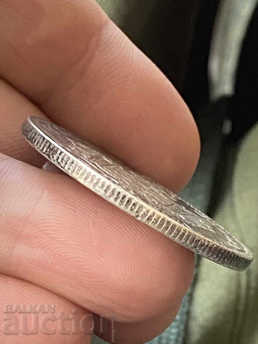 Auction  Greece 5 Drachmas 1876 George I Silver .900