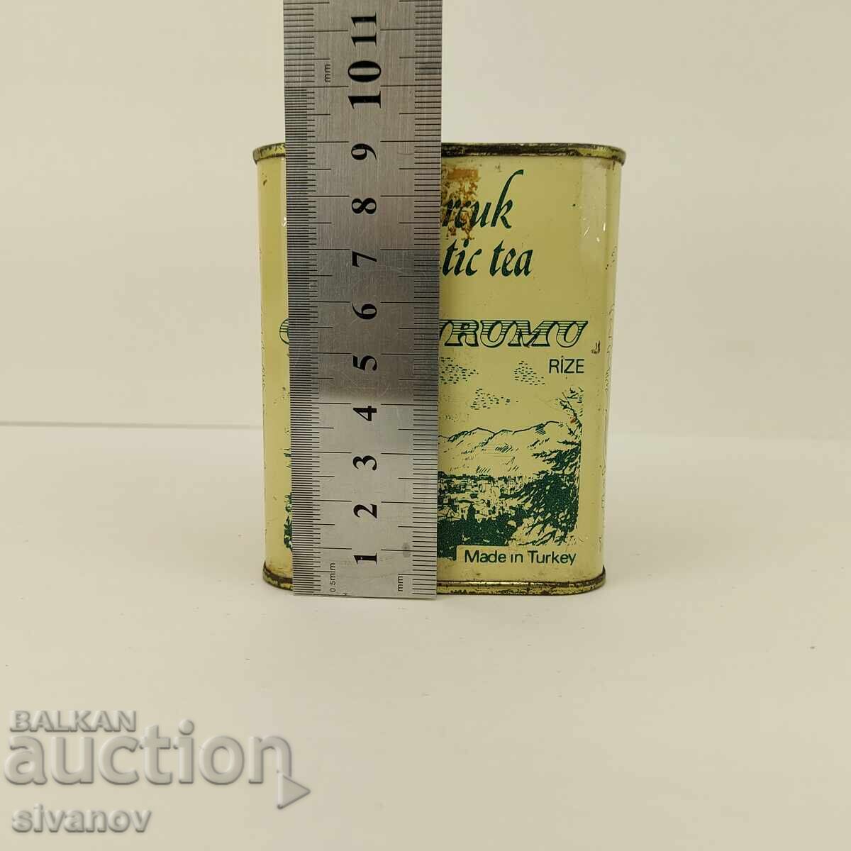 Παλιό κουτί τσαγιού Cay Kurumu Rize Tomurcuk Άδειο #4247 - 6 Παλιό κουτί τσαγιού Cay Kurumu Rize Tomurcuk Άδειο #4247 - 6