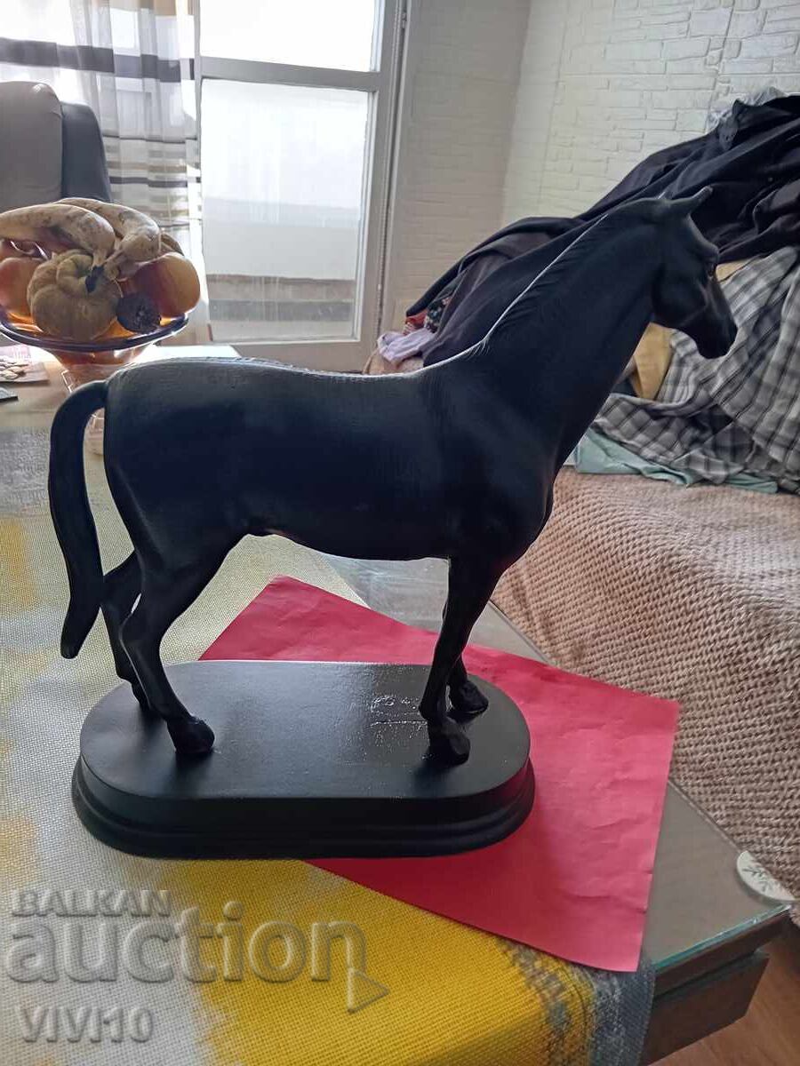 Antique horse statuette, metal, 33cm with price 250.00 BGN | € 127.82 Antique horse statuette, metal, 33cm with price 250.00 BGN | € 127.82