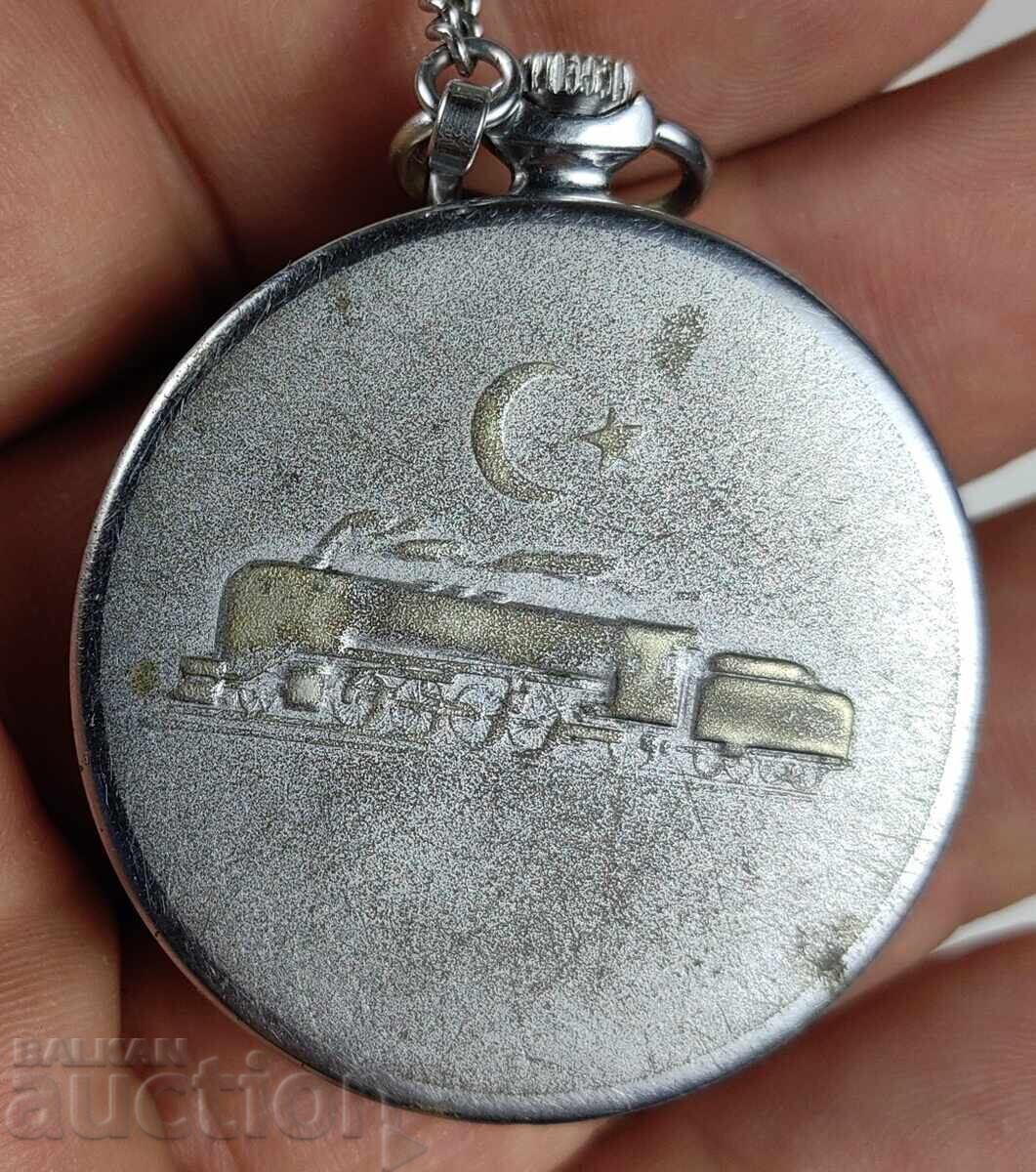 SOCIAL POCKET WATCH MOLNIJA LIGHTNING WORKS with price 29.00 BGN | € 14.83 SOCIAL POCKET WATCH MOLNIJA LIGHTNING WORKS with price 29.00 BGN | € 14.83