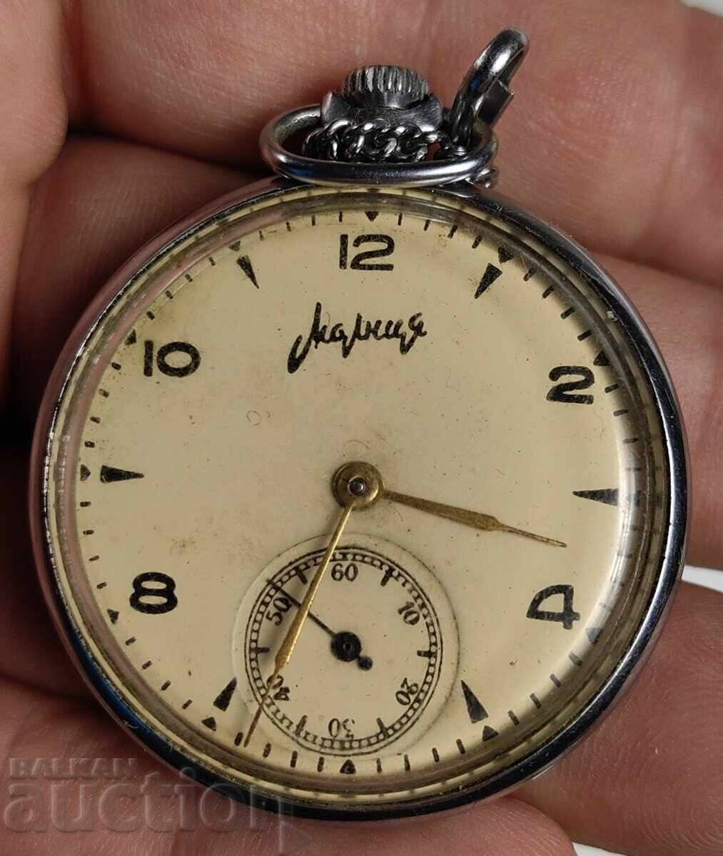 SOCIAL POCKET WATCH MOLNIJA LIGHTNING WORKS SOCIAL POCKET WATCH MOLNIJA LIGHTNING WORKS