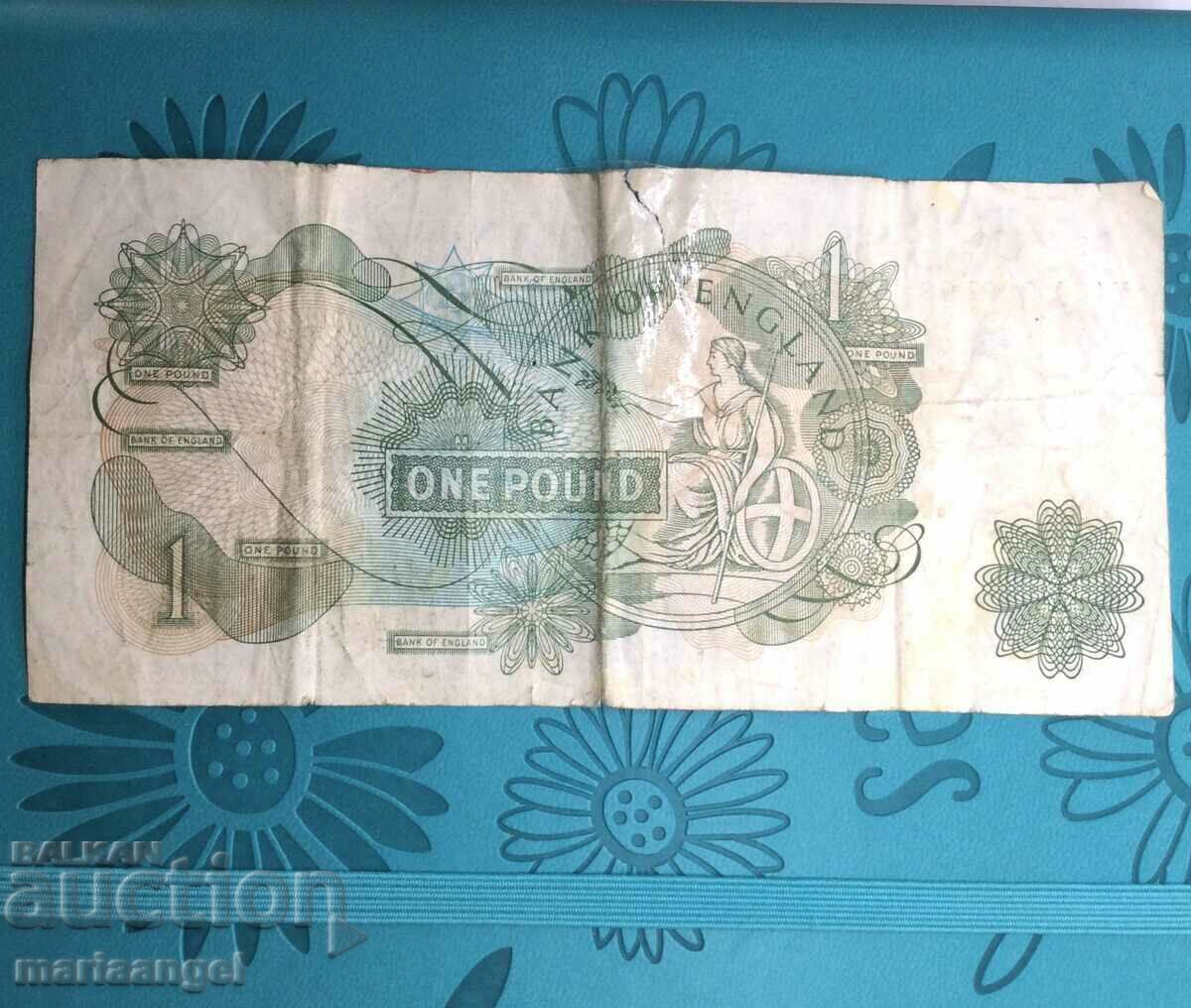 Delivery of Great Britain 1 pound 1970-1978 Delivery of Great Britain 1 pound 1970-1978