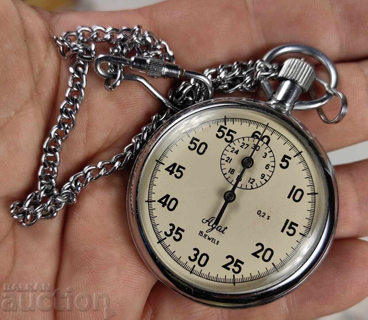 Licitație SOC CRONOMETRU AGAT AGAT CU LANȚ LUCREAZĂ Licitație SOC CRONOMETRU AGAT AGAT CU LANȚ LUCREAZĂ