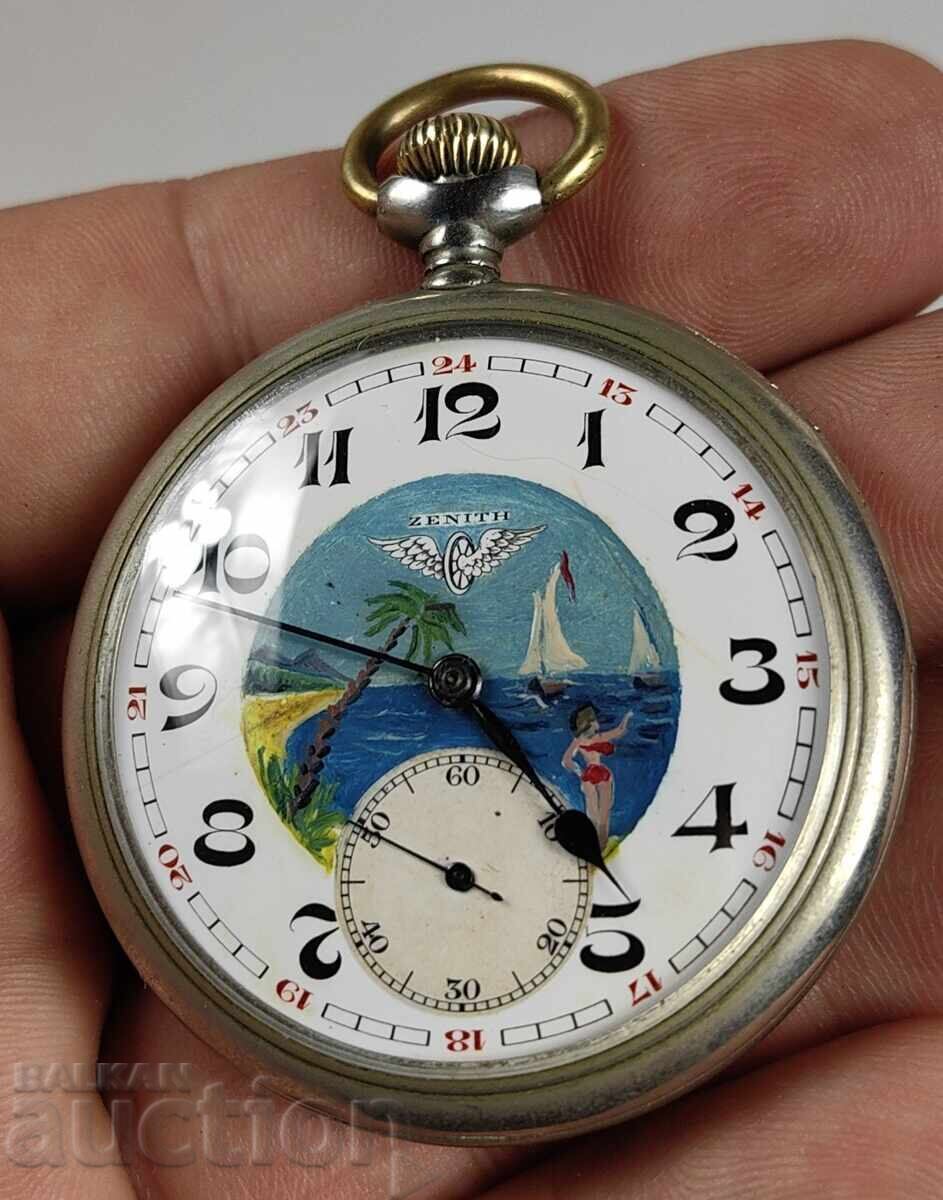 STAR POCKET WATCH ZENITH ZENITH WORKS with price 250.00 BGN | € 127.82 STAR POCKET WATCH ZENITH ZENITH WORKS with price 250.00 BGN | € 127.82