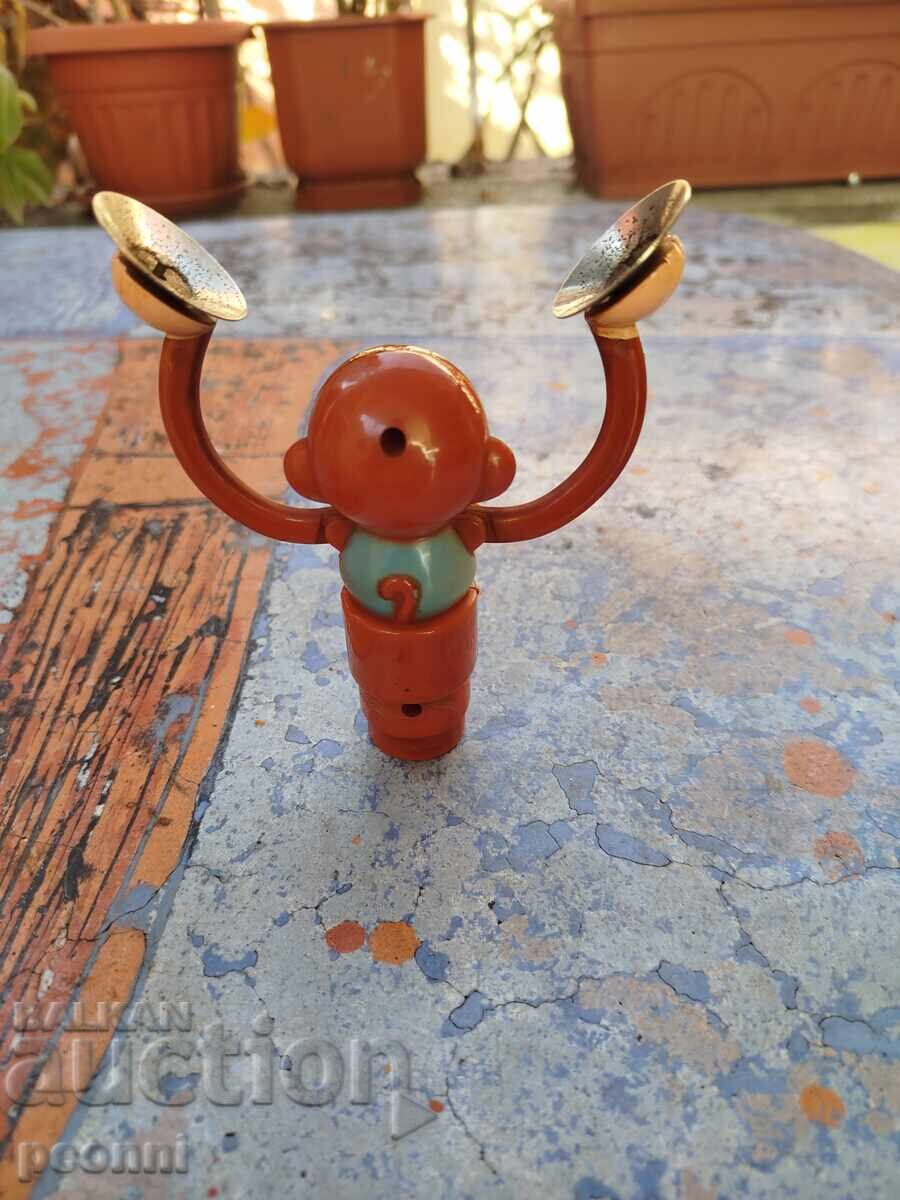 Livrarea Jucărie veche pentru copii - maimuță cu cinele Livrarea Jucărie veche pentru copii - maimuță cu cinele