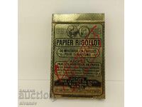 Παλιό κουτί φαρμάκων Papier Rigollot, άδειο #4253