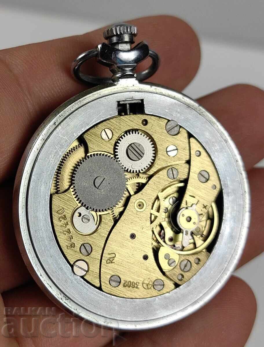 Delivery of SOVIET POCKET WATCH MOLNIJA LIGHTNING DOESN'T WORK Delivery of SOVIET POCKET WATCH MOLNIJA LIGHTNING DOESN'T WORK