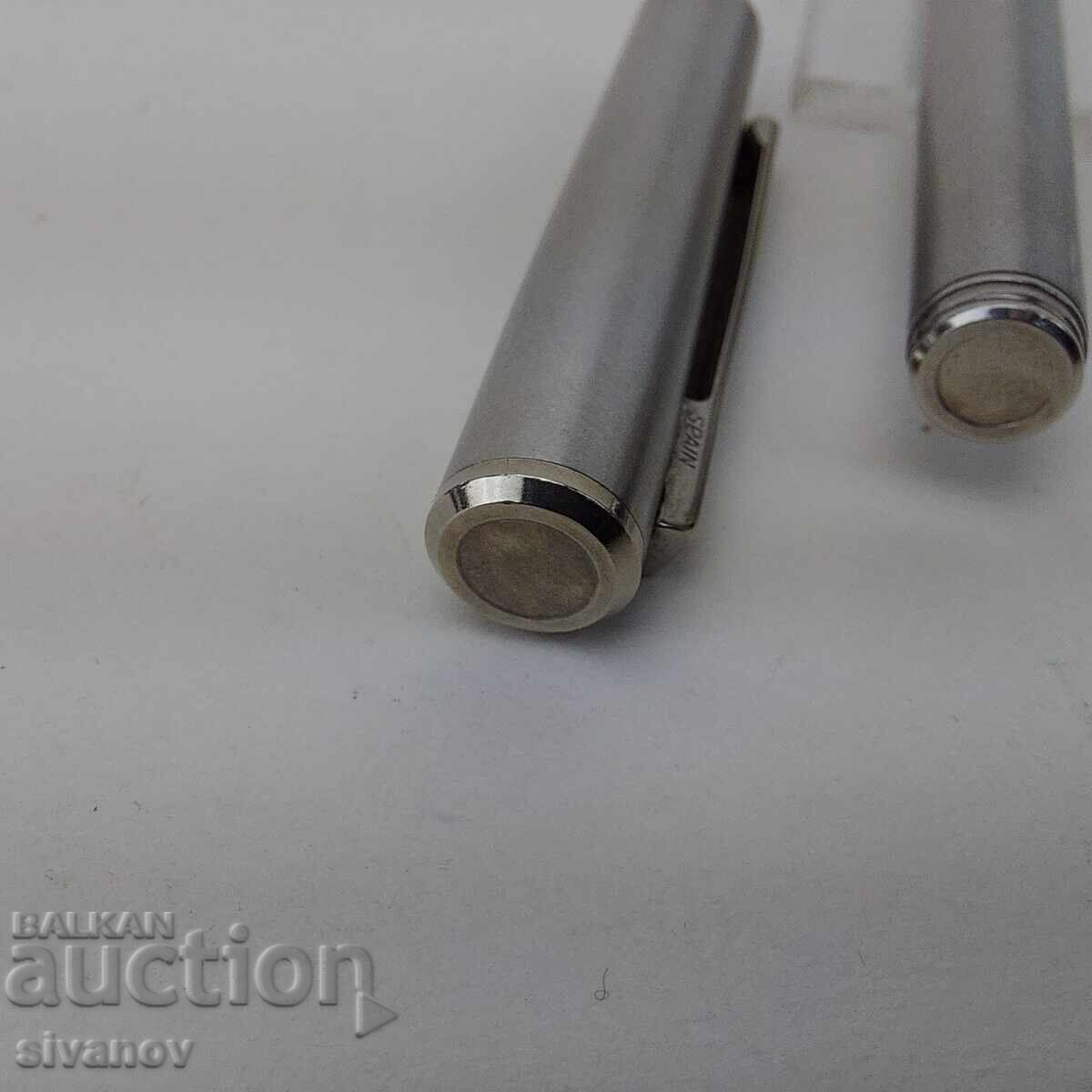 Inoxcrom Fountain Pen, metal body, made in Spain #4260 - 5 Inoxcrom Fountain Pen, metal body, made in Spain #4260 - 5