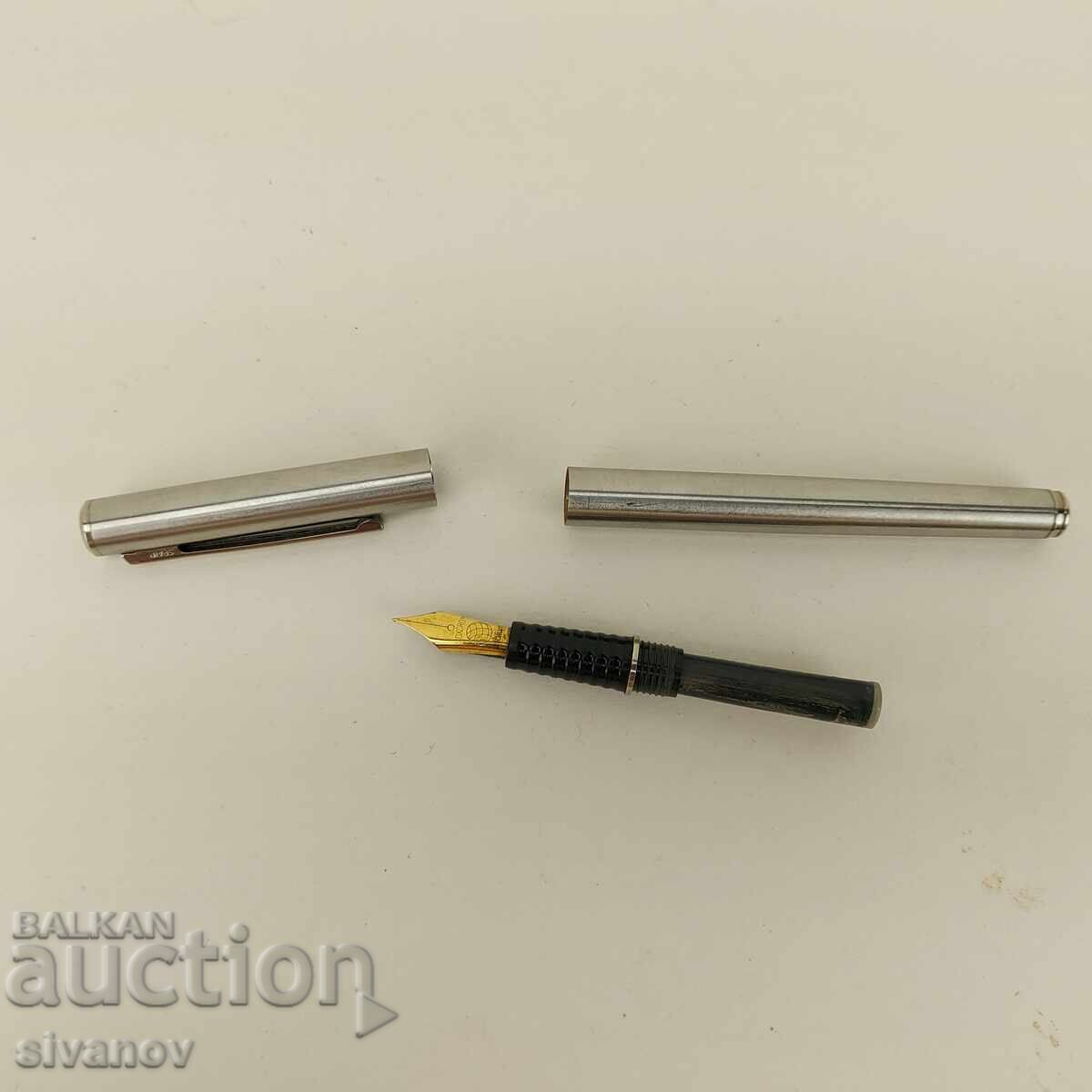 Inoxcrom Fountain Pen, metal body, made in Spain #4260 - 7 Inoxcrom Fountain Pen, metal body, made in Spain #4260 - 7