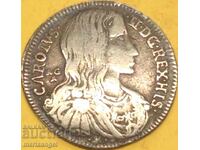 20 grani Tari 1689 Italia Regatul Neapolelui și Siciliei Carol II