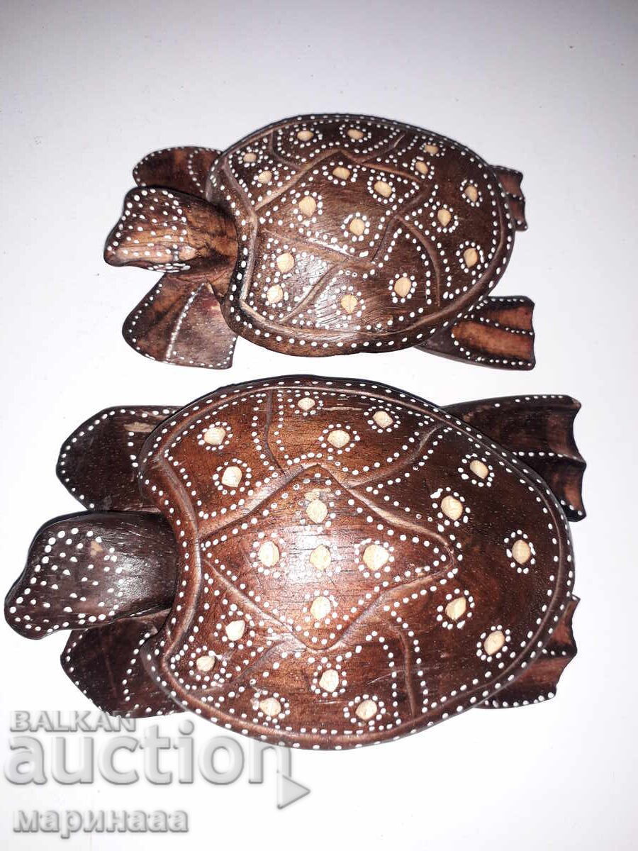 FIGURINES-ASHTRAYS. WOOD. INDONESIA with price € 6.14 | 12.01 BGN