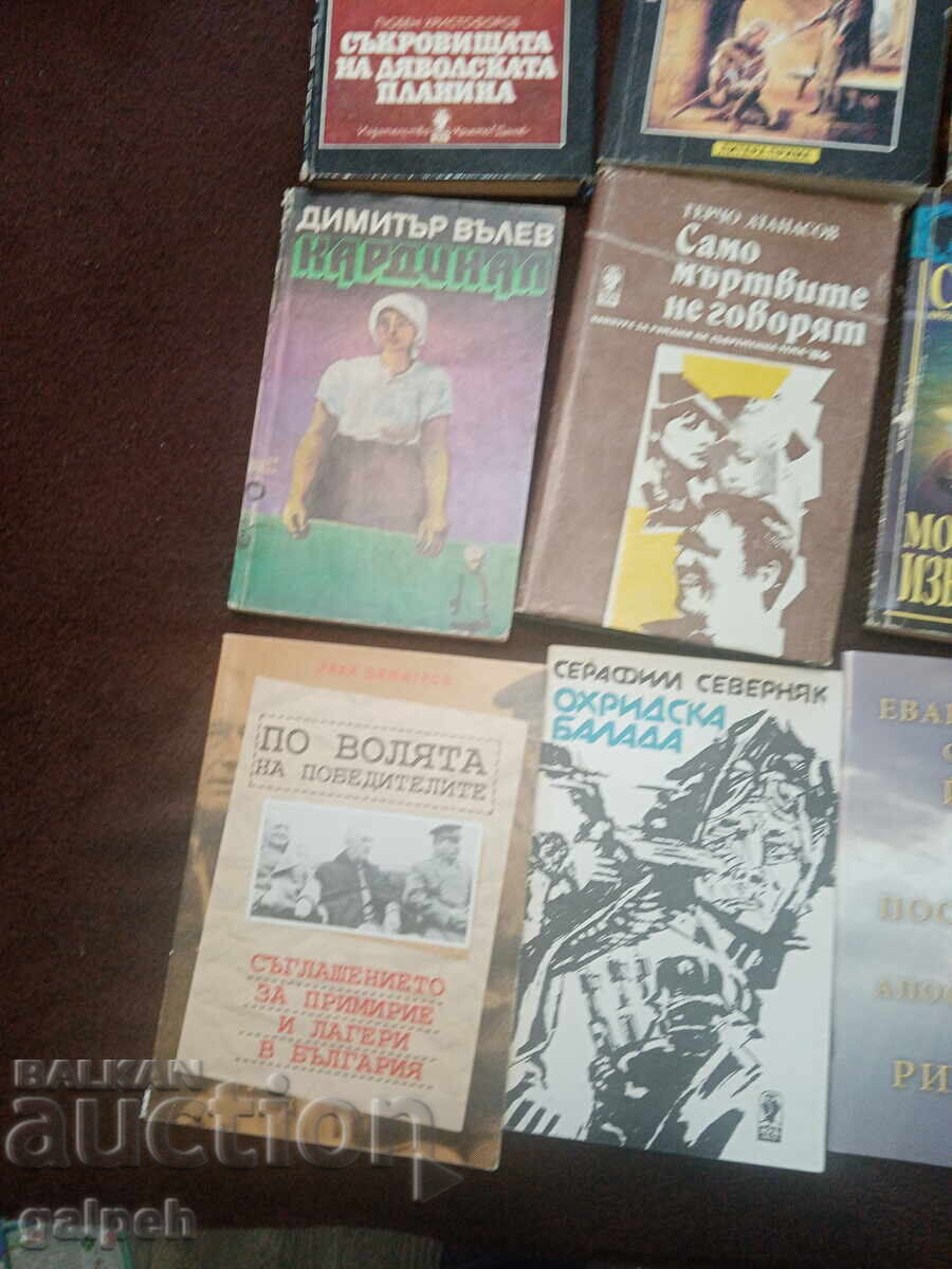 Delivery of LOT BOOKS - 15 pcs. - 12 BGN