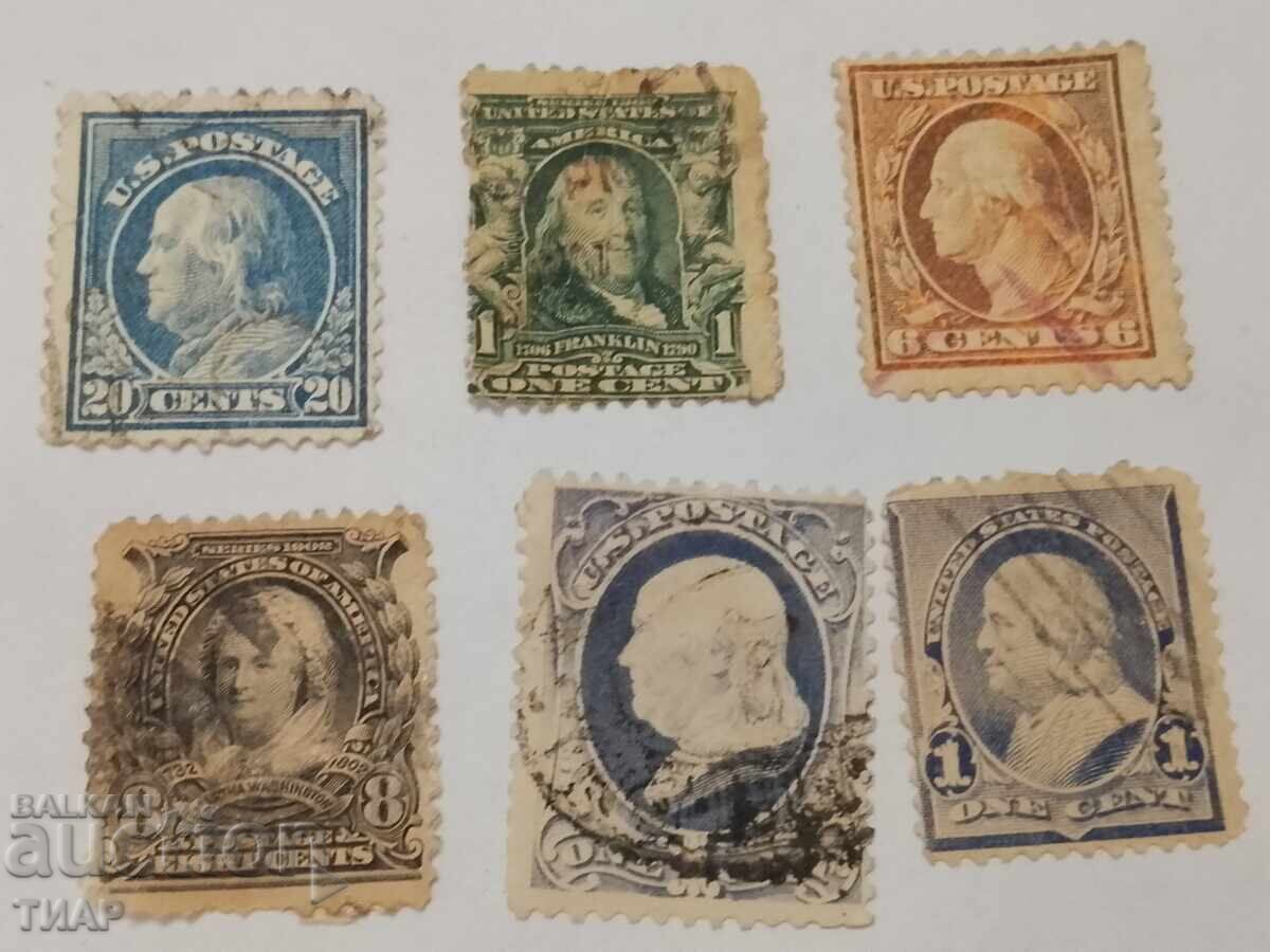 Postage stamps USA -0.01 cents Postage stamps USA -0.01 cents
