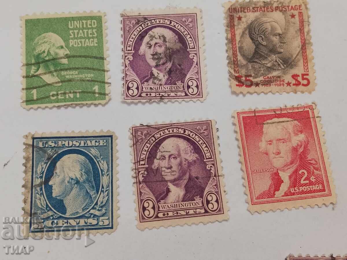Postage stamps USA -0.01 cents Postage stamps USA -0.01 cents
