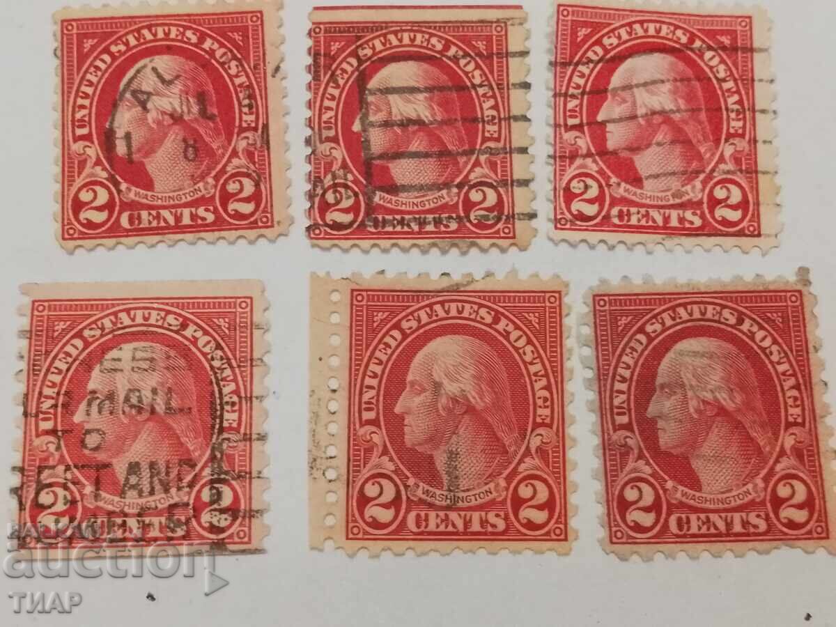 Postage stamps USA -0.01 cents Postage stamps USA -0.01 cents